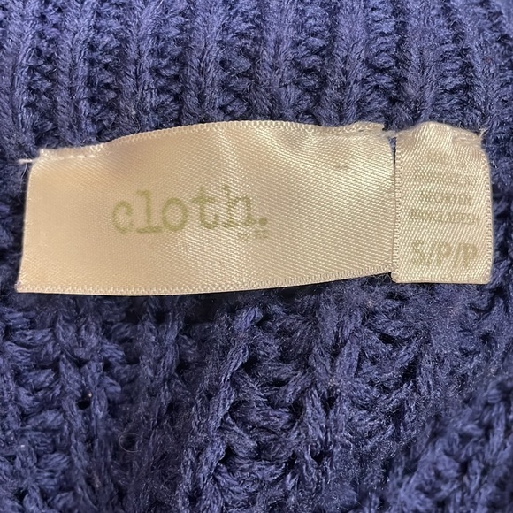 Cloth by RD Chunky Off the Shoulder Sweater | S | - Picture 6 of 6